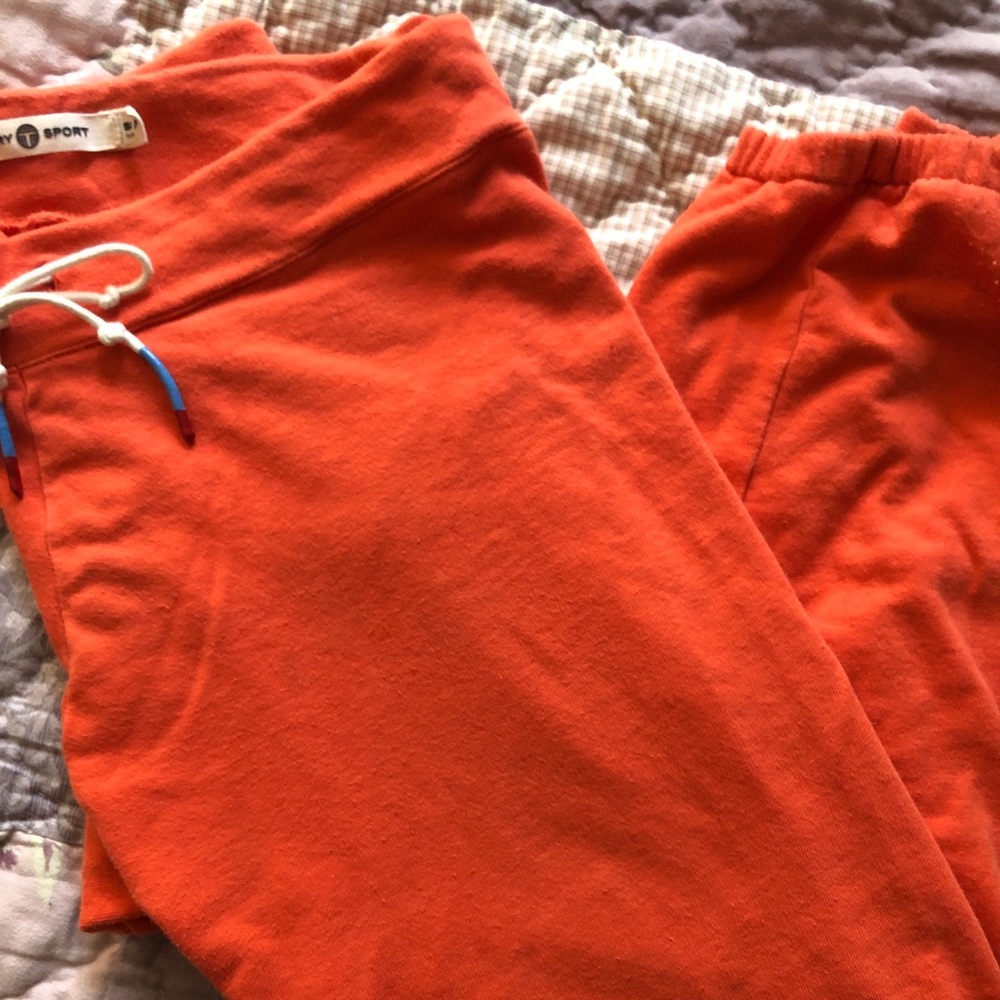 Tory Burch Sport French Terry Jogger Sweatpants